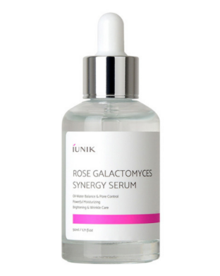 iUNIK - Rose Galactomyces Synergy Serum (Exp:6-24) - Sérum s ružovou vodou a filtrátom z Galactomyces, 50 ml